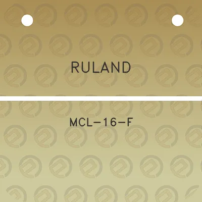 ruland-mcl-16-f