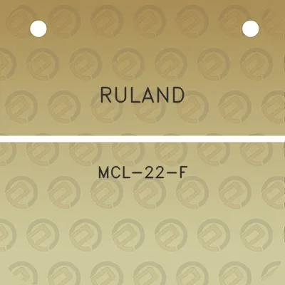 ruland-mcl-22-f