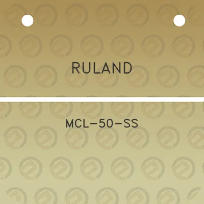 ruland-mcl-50-ss