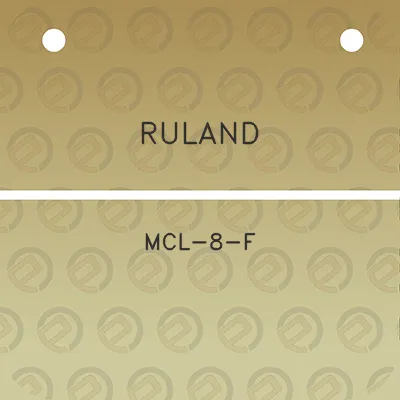 ruland-mcl-8-f