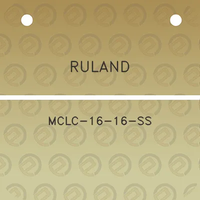 ruland-mclc-16-16-ss