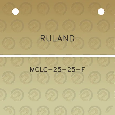 ruland-mclc-25-25-f