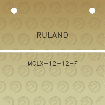 ruland-mclx-12-12-f