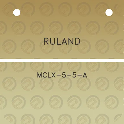 ruland-mclx-5-5-a