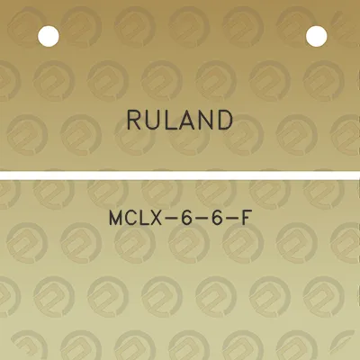 ruland-mclx-6-6-f