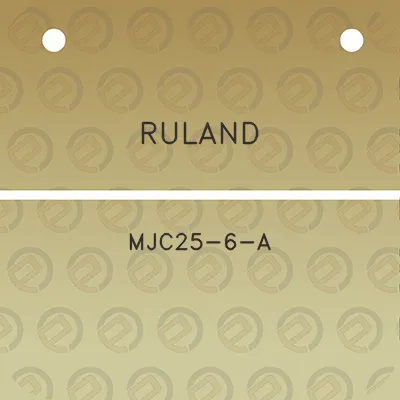 ruland-mjc25-6-a