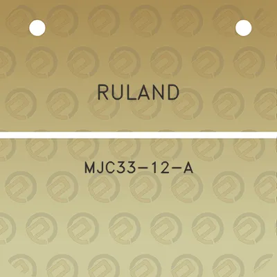 ruland-mjc33-12-a