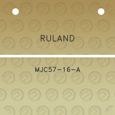 ruland-mjc57-16-a