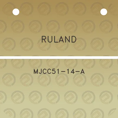 ruland-mjcc51-14-a