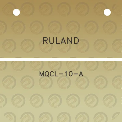 ruland-mqcl-10-a