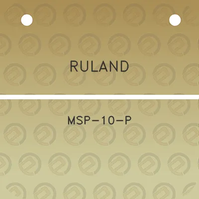 ruland-msp-10-p