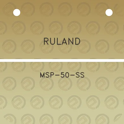 ruland-msp-50-ss