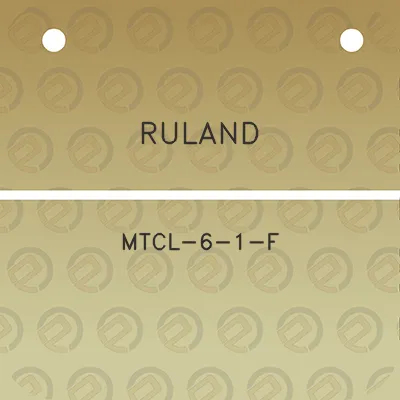 ruland-mtcl-6-1-f