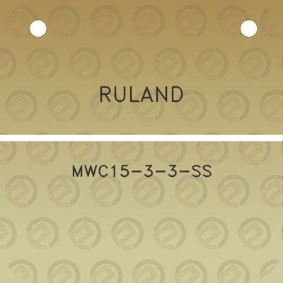 ruland-mwc15-3-3-ss