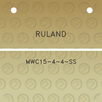 ruland-mwc15-4-4-ss