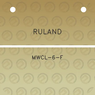 ruland-mwcl-6-f