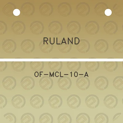 ruland-of-mcl-10-a