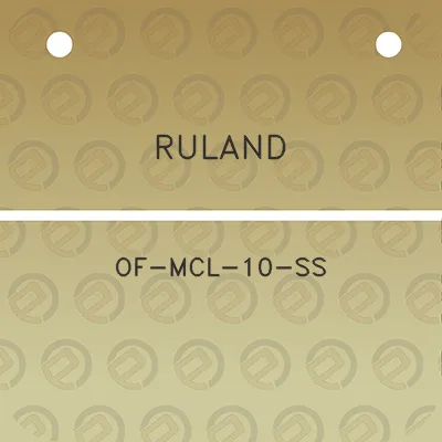 ruland-of-mcl-10-ss