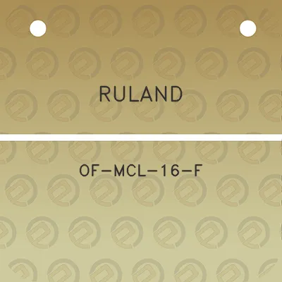 ruland-of-mcl-16-f