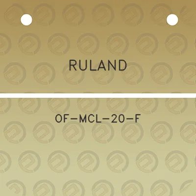 ruland-of-mcl-20-f