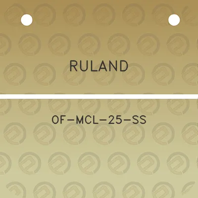 ruland-of-mcl-25-ss