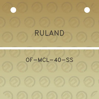 ruland-of-mcl-40-ss