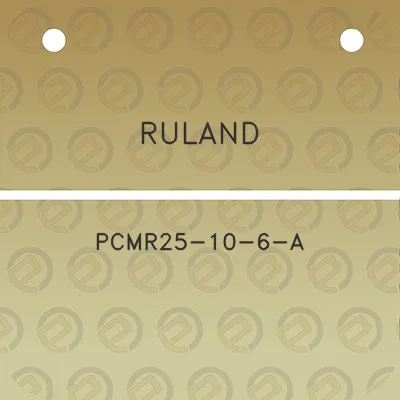 ruland-pcmr25-10-6-a