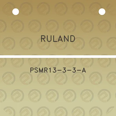 ruland-psmr13-3-3-a