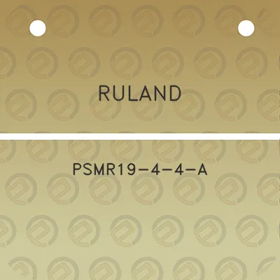 ruland-psmr19-4-4-a