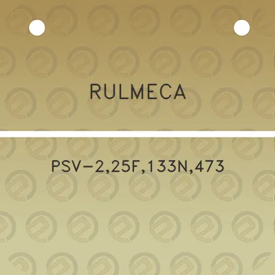 rulmeca-psv-225f133n473