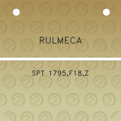 rulmeca-spt-1795f18z