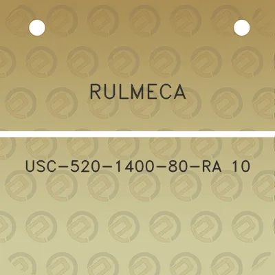 rulmeca-usc-520-1400-80-ra-10