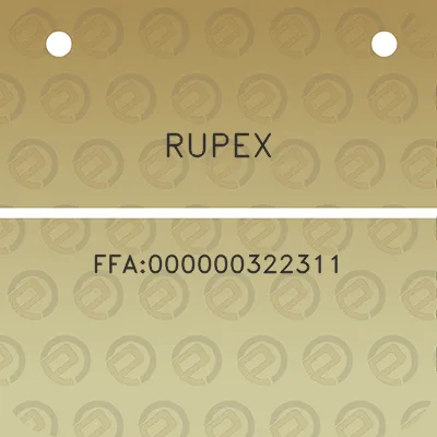 rupex-ffa000000322311