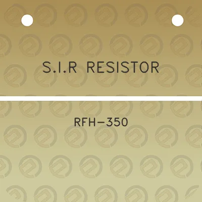 sir-resistor-rfh-350