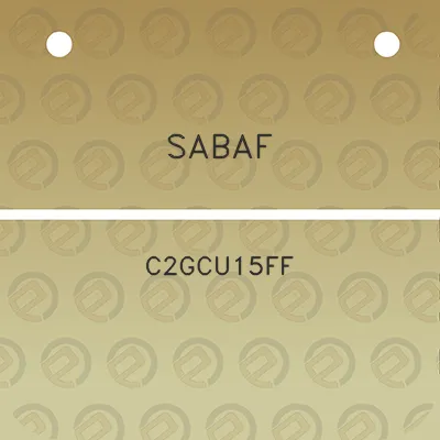 sabaf-c2gcu15ff