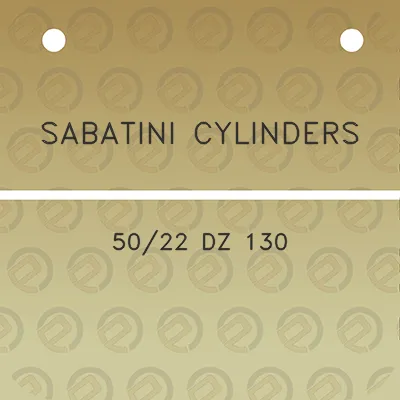 sabatini-cylinders-5022-dz-130