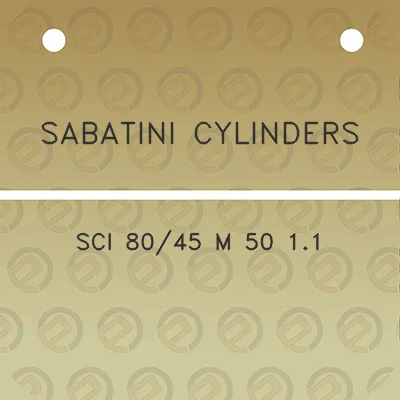 sabatini-cylinders-sci-8045-m-50-11