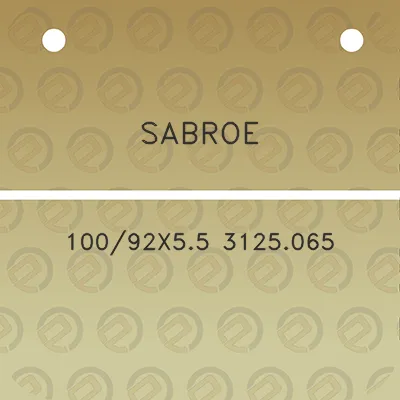 sabroe-10092x55-3125065