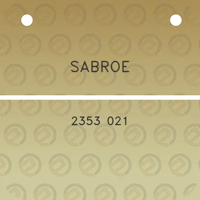 sabroe-2353-021