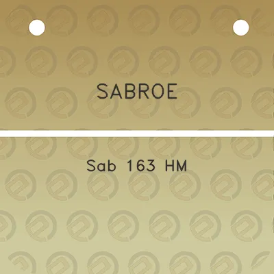 sabroe-sab-163-hm