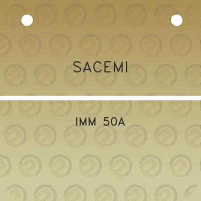 sacemi-imm-50a