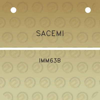 sacemi-imm63b