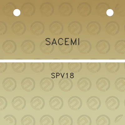 sacemi-spv18