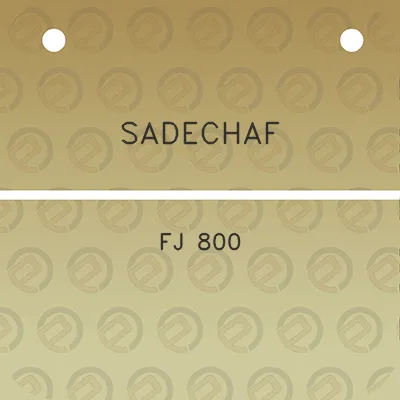 sadechaf-fj-800