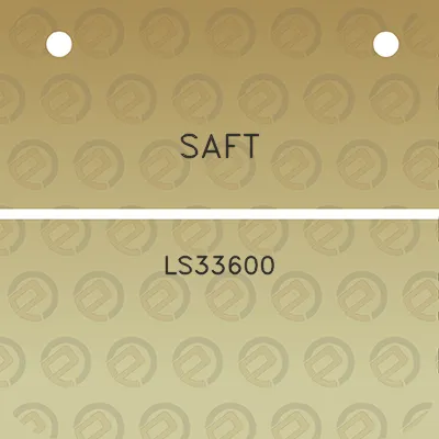 saft-ls33600