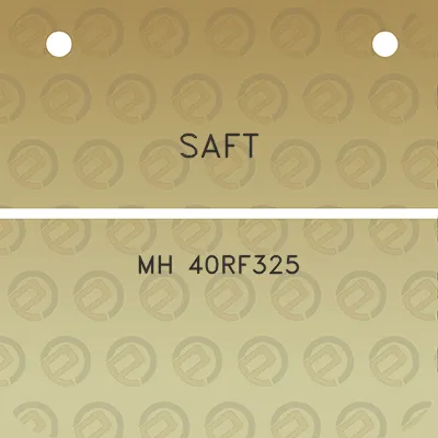 saft-mh-40rf325