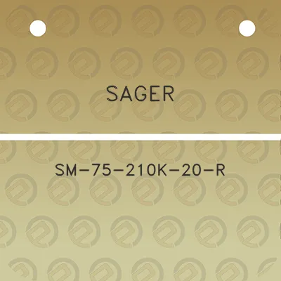 sager-sm-75-210k-20-r