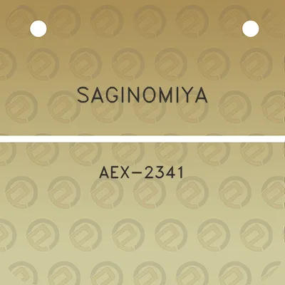 saginomiya-aex-2341