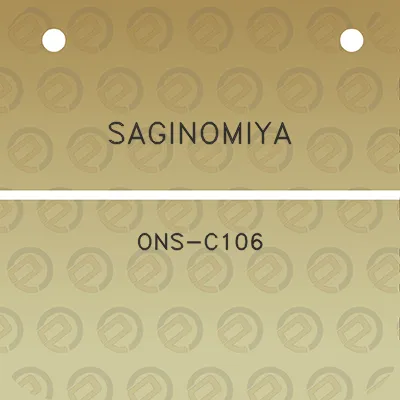 saginomiya-ons-c106