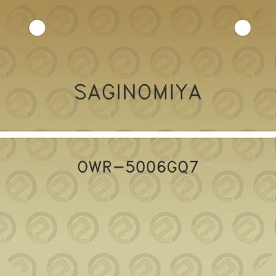 saginomiya-owr-5006gq7